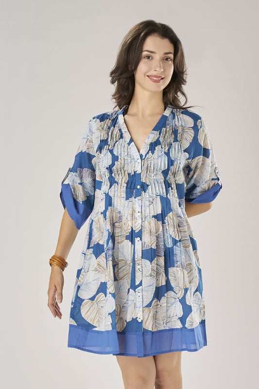 Bluette Leaves Blouse