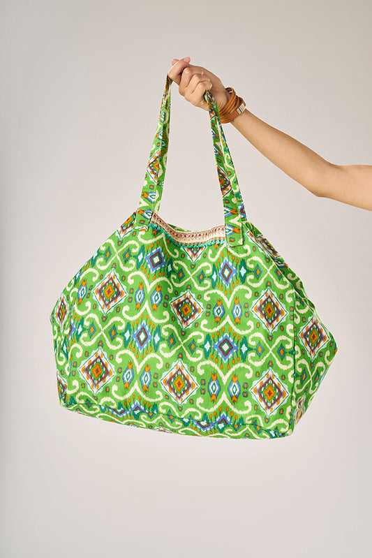 Borsa Mare Incas Verde