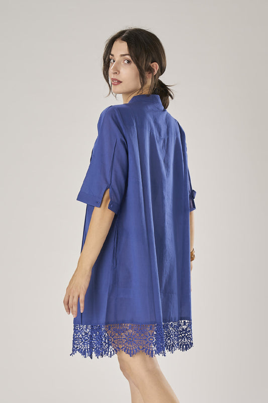 Plain Bluette Caftan